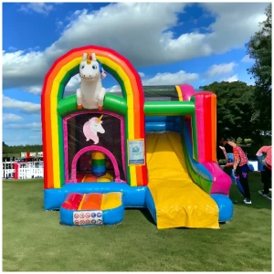 Springkussen Happy Unicorn